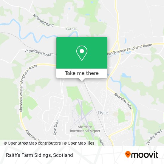 Raith's Farm Sidings map