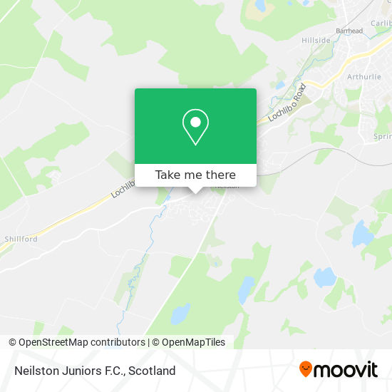 Neilston Juniors F.C. map