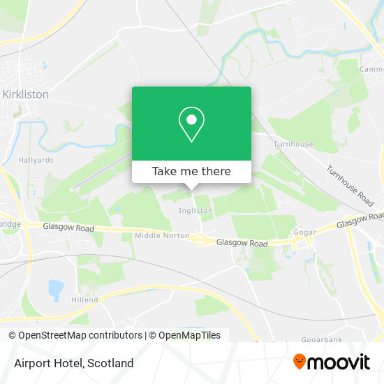 Airport Hotel map