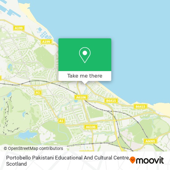 Portobello Pakistani Educational And Cultural Centre map