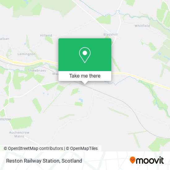 Reston Railway Station map