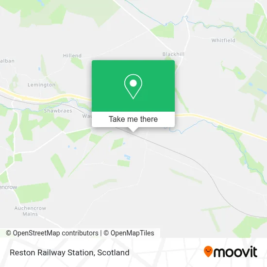 Reston Railway Station map