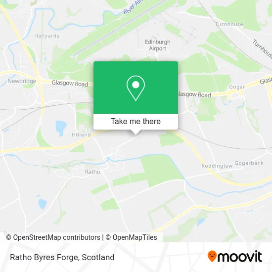 Ratho Byres Forge map