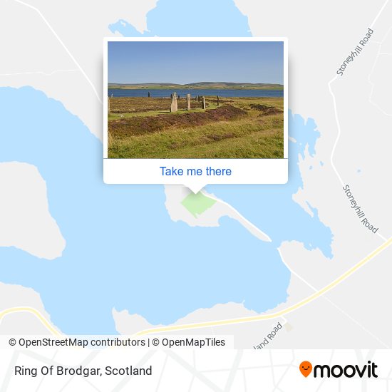 Ring Of Brodgar map