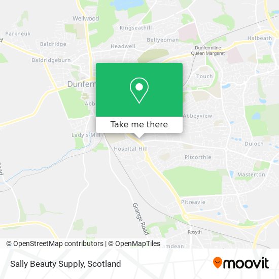 Sally Beauty Supply map