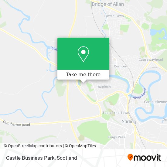 Castle Business Park map