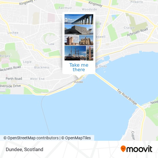 Dundee map