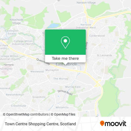 Town Centre Shopping Centre map