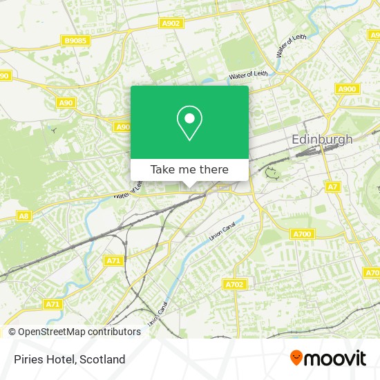 Piries Hotel map