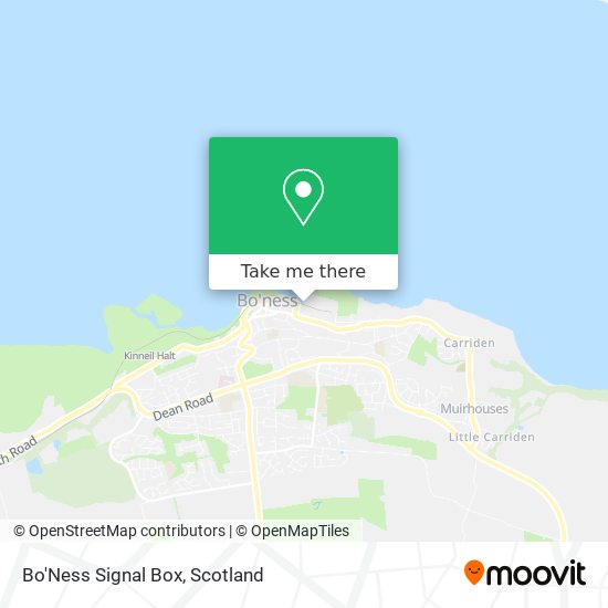 Bo'Ness Signal Box map