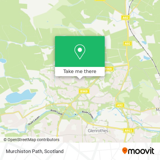 Murchiston Path map