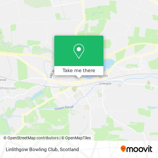 Linlithgow Bowling Club map