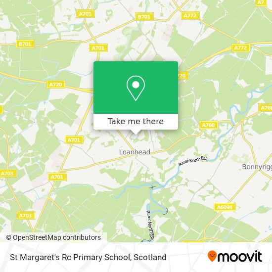 St Margaret's Rc Primary School map