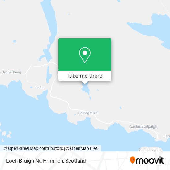 Loch Braigh Na H-Imrich map