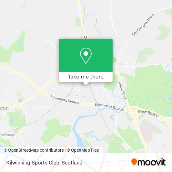 Kilwinning Sports Club map