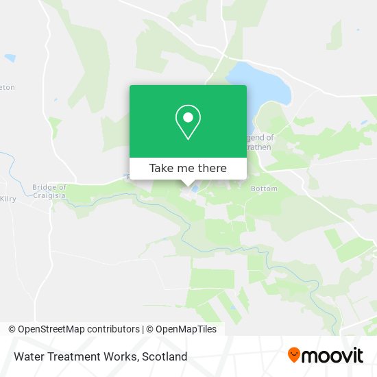 Water Treatment Works map