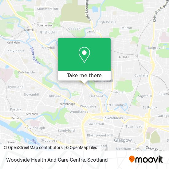 Woodside Health And Care Centre map