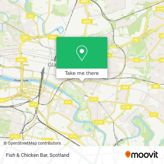 Fish & Chicken Bar map