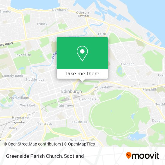 Greenside Parish Church map