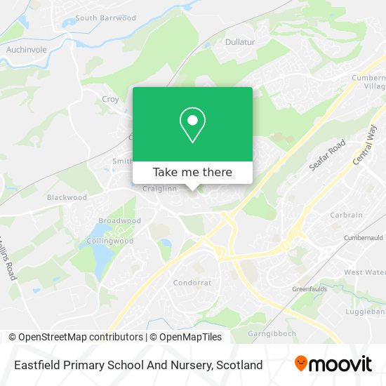 Eastfield Primary School And Nursery map