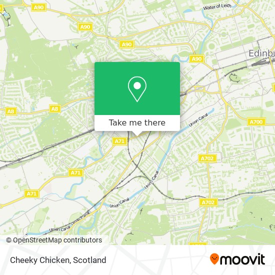 Cheeky Chicken map