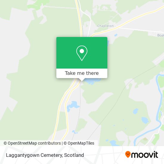 Laggantygown Cemetery map