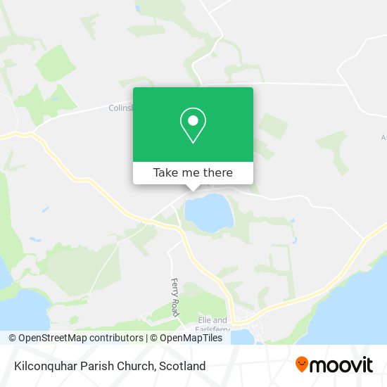 Kilconquhar Parish Church map