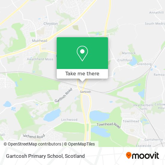 Gartcosh Primary School map