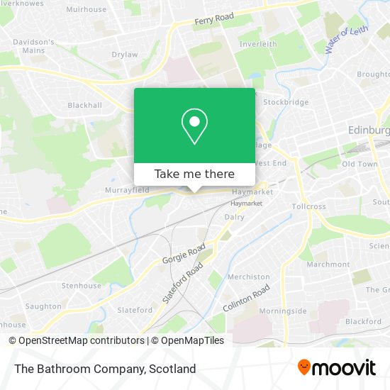 The Bathroom Company map