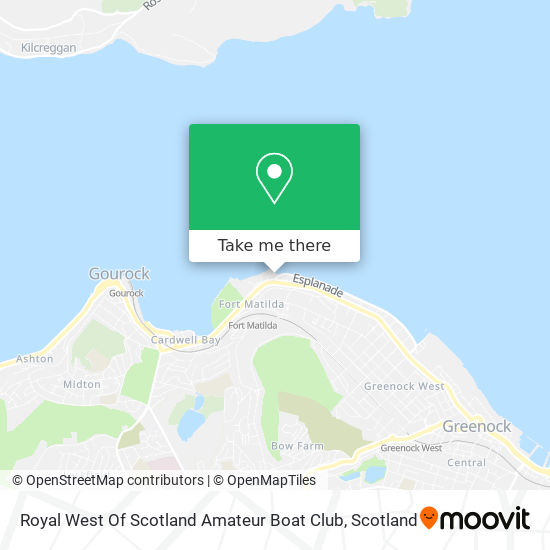 Royal West Of Scotland Amateur Boat Club map