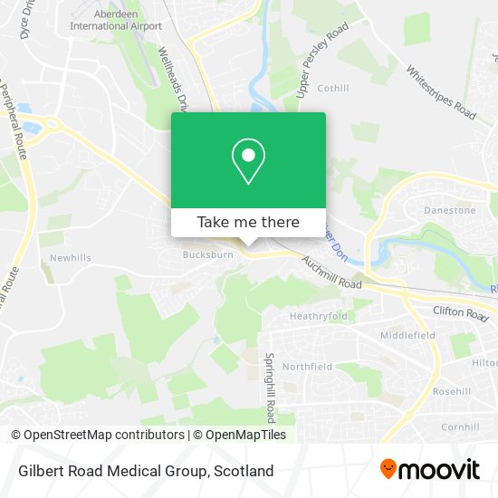 Gilbert Road Medical Group map