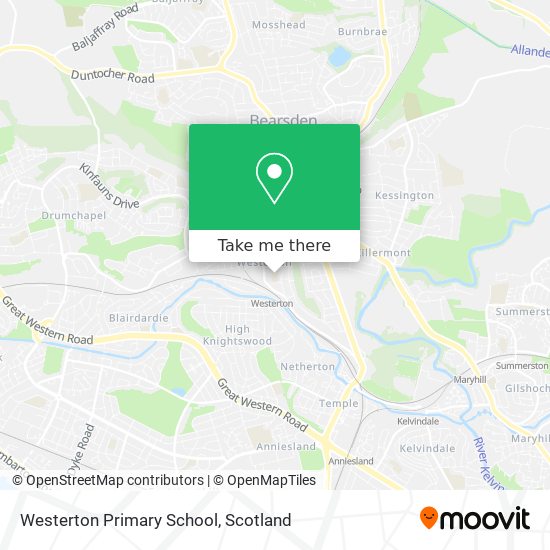 Westerton Primary School map