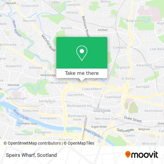 Speirs Wharf map