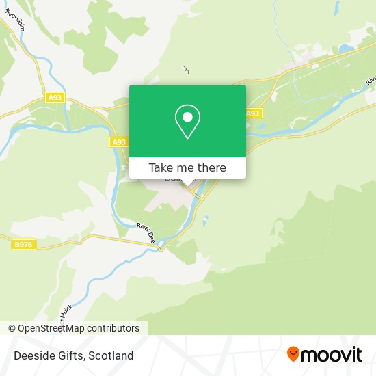 Deeside Gifts map