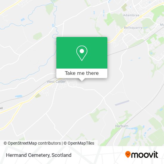 Hermand Cemetery map