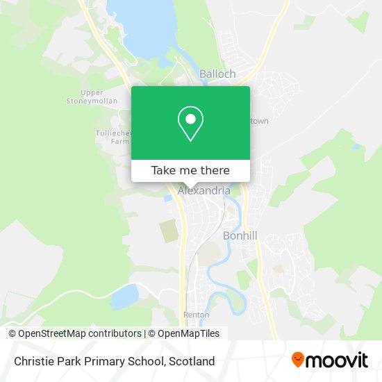 Christie Park Primary School map