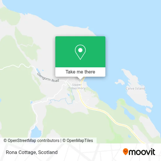 Rona Cottage map