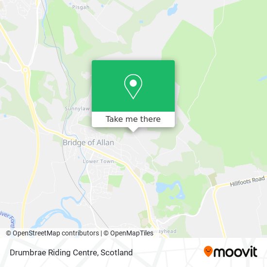 Drumbrae Riding Centre map