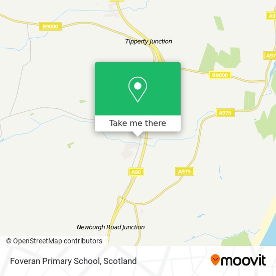 Foveran Primary School map