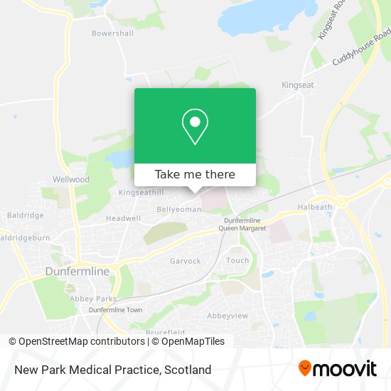 New Park Medical Practice map