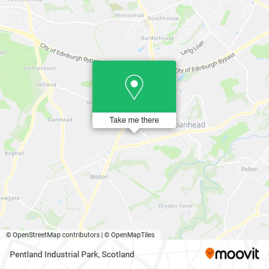Pentland Industrial Park map