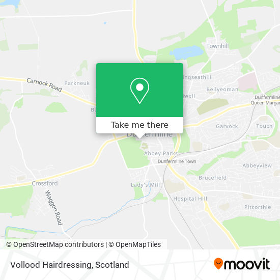 Vollood Hairdressing map