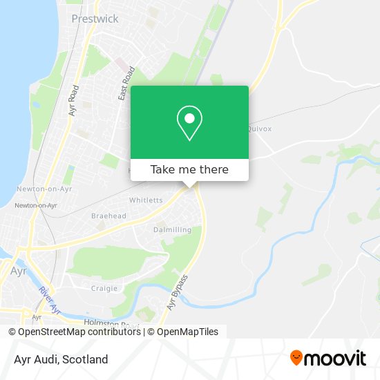 Ayr Audi map