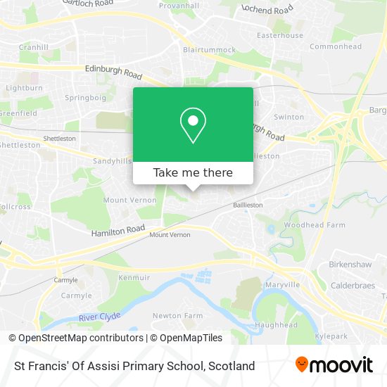 St Francis' Of Assisi Primary School map