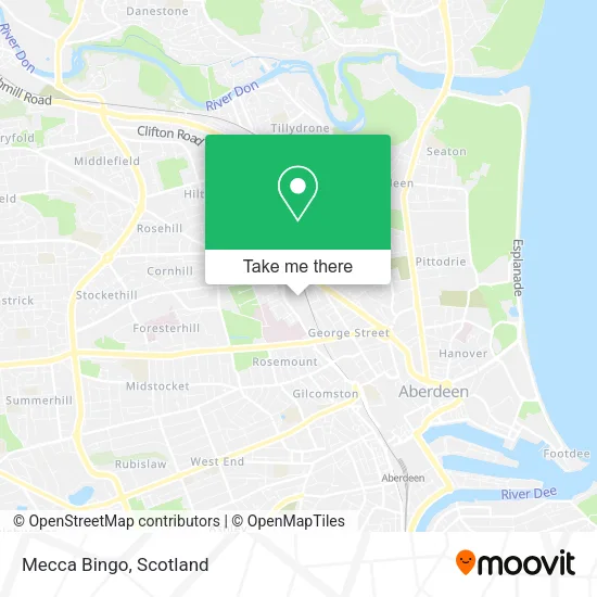 Mecca Bingo map
