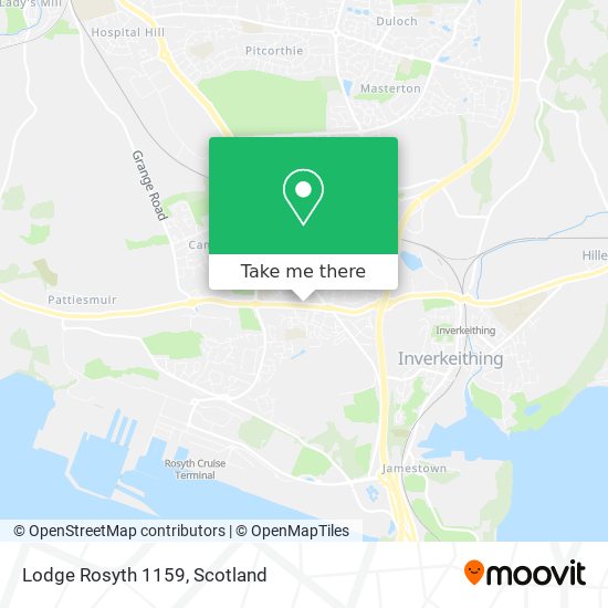 Lodge Rosyth 1159 map