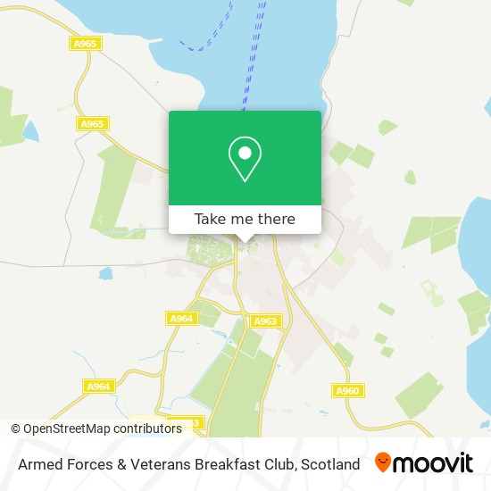 Armed Forces & Veterans Breakfast Club map