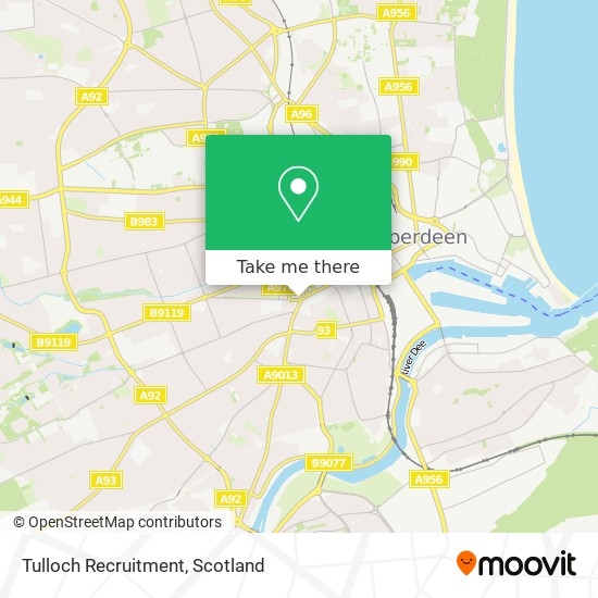 Tulloch Recruitment map