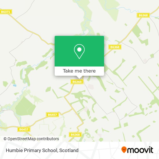 Humbie Primary School map