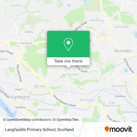 Langfaulds Primary School map